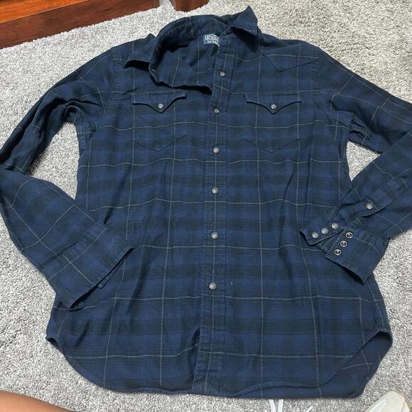 Polo Ralph Lauren Men’s Country Button Down Flannel size Medium - Picture 1 of 3